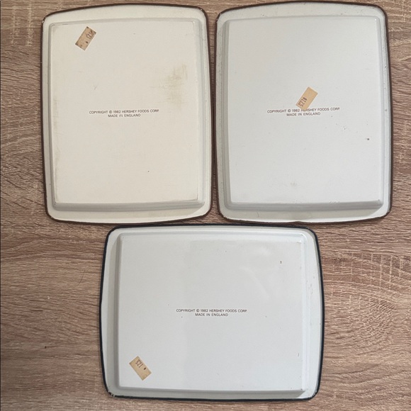Vintage Hershey’s Advertising Trays Made in England - Picture 2 of 3
